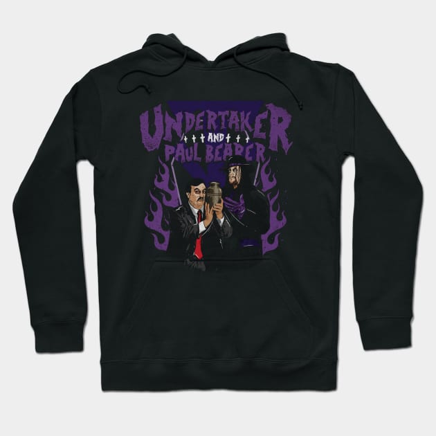 Undertaker & Paul Bearer Pose Hoodie by MunMun_Design